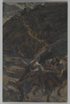 The Flight of the Apostles by James Tissot