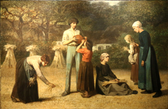 The gleaners by Charles de Groux