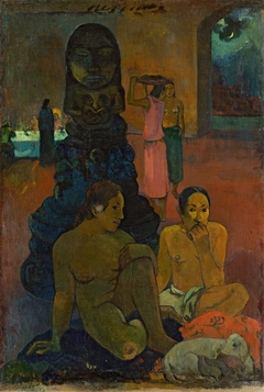 The Great Buddah by Paul Gauguin