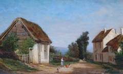 The House of Monsieur Edouard Frère at Écouen, France by Léonide Bourges