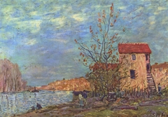 The Loing in Moret by Alfred Sisley