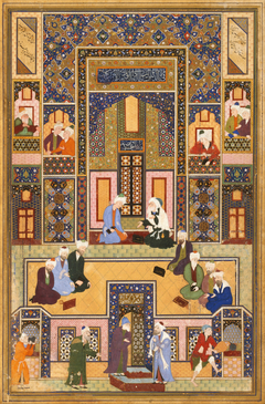 The Meeting of the Theologians by 'Abd Allah Musawwir