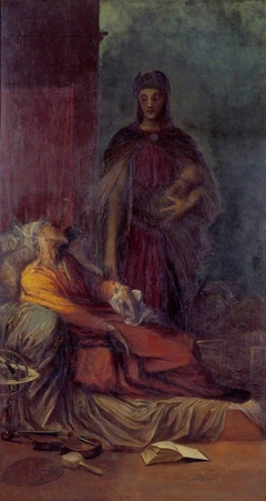 The Messenger by George Frederic Watts