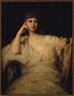 The Muse of Music by J. Alden Weir