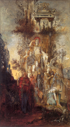 The Muses Leaving Their Father Apollo to Go and Light the World by Gustave Moreau