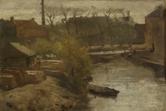 The Noord-West-Buitensingel in The Hague by Matthijs Maris