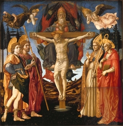 The Pistoia Santa Trinità Altarpiece by Francesco Pesellino