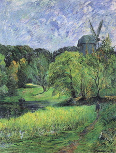 The Queen's Mill, Østervold by Paul Gauguin