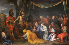 The Queens of Persia at the feet of Alexander, also called The Tent of Darius by Charles Le Brun