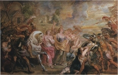 The Reconciliation of the Romans and Sabines, 1639-1640 by Peter Paul Rubens