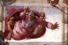 The Separation of the Earth and Waters by Michelangelo