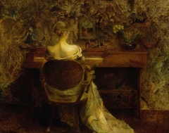 The Spinet by Thomas Wilmer Dewing