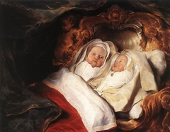 The Twins Clara and Aelbert Bray by Salomon de Bray