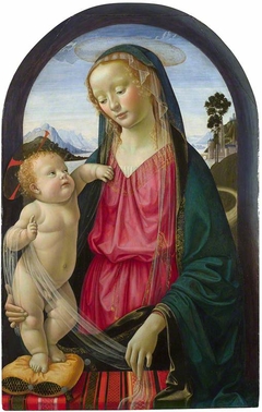 The Virgin and Child by Domenico Ghirlandaio