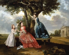 Three Daughters of John, 3rd Earl of Bute by Johann Zoffany