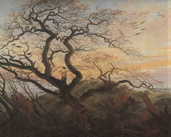 Tree of crows by Caspar David Friedrich