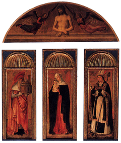 triptych of the Madonna by Giovanni Bellini