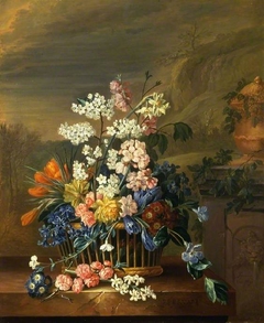 Twelve Months of Flowers: February by Jacob van Huysum