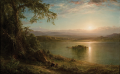 Twilight in the Tropics by Frederic Edwin Church