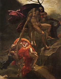 Une Scène de Déluge by Anne-Louis Girodet de Roussy-Trioson