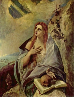 The Penitent Magdalene by El Greco