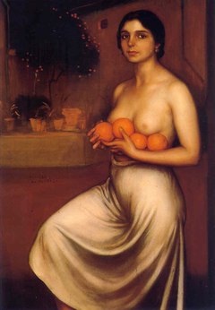 Naranjas y limones by Julio Romero de Torres