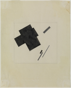 Untitled (Suprematist Composition) by Kazimir Malevich