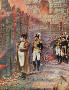 The Kremlin - Fire! by Vasily Vereshchagin