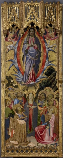 Valencian Retablo (Four panels, Church of the Knights of Saint John of Jerusalem, Valencia) by Miguel Alcañiz the Elder