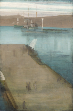 Valparaiso Harbor by James Abbott McNeill Whistler