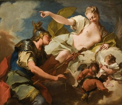 Venus giving Arms to Aeneas by Giambattista Pittoni