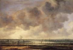 View of Haarlem and the Haarlemmer Meer by Jan van Goyen