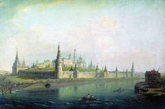 View of the Moscow Kremlin (from the Kamenny Bridge) by Maxim Vorobiev