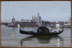 View of Venice. Santa Maria della Salute by Stanisław Masłowski