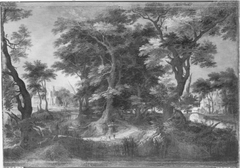 Waldlandschaft by Gillis d'Hondecoeter