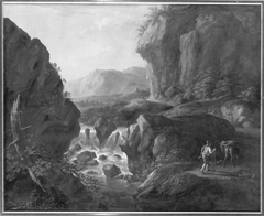 Wasserfall by Johann Jakob Dorner the Younger