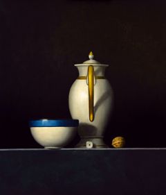 White pot by Erling Steen