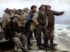 Will He Round the Point? by Michael Peter Ancher