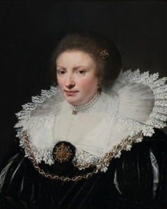 Wilmina van Arckel (overl.1652). Echtgenote van Jacob van Paffenrode by Jan van Ravesteyn