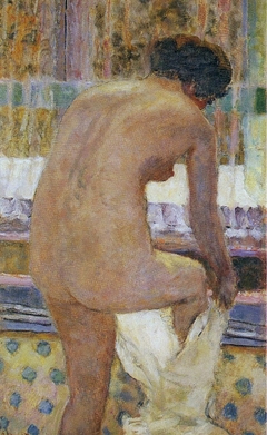 Nude Dressing by Pierre Bonnard