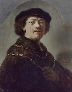 Zelfportret van Rembrandt (Wallace Collection) by Rembrandt