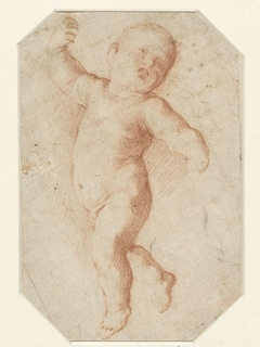 Zwevende putto by Bartolomeo Schedoni