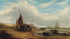 A Calm Morning on the Suffolk Coast by John Callow