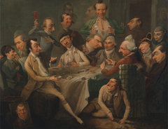 A Caricature Group by John Hamilton Mortimer