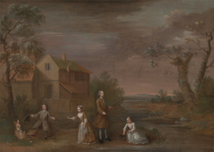 A Family Group Called 'The Stafford Family' by Anonymous