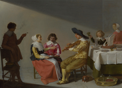 A Musical Party by Jacob Jansz van Velsen