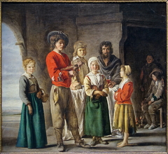 A Peasant Family by Le Nain Brothers