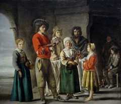 A Peasant Family by The Le Nain Brothers