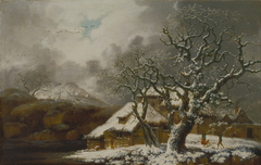 A Winter Landscape by George Smith