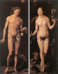 Adam and Eve by Hans Baldung